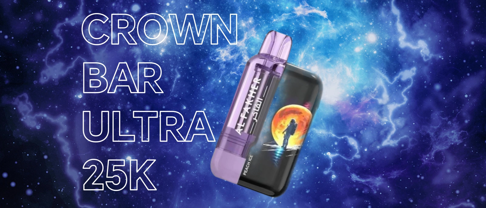 Al Fakher Crown Bar Ultra 25K Disposable Vape
